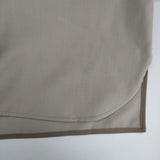 TICCA ウォッシャブルウールスタンドチュニック 定価31900円 TBBA-141 ワンピース グレージュ レディース ティッカ【中古】5-1029T∞