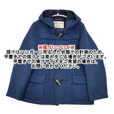 London Tradition/NIMES 別注 イングランド製 サイズ34 ショート丈 ダッフルコート ブルー レディース ロンドントラディション/ニーム【中古】5-1101T∞