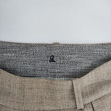 45R/45rpm プリーツ ウール スカート ベージュ レディース フォーティーファイブアールピーエム【中古】5-1029T∞