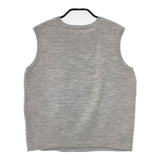umii 908/45R/45rpm ウールジャガードベスト 女の子 ノースリーブニット ベスト グレー レディース ウミフォーティーファイブアールピーエム【中古】5-1029T∞