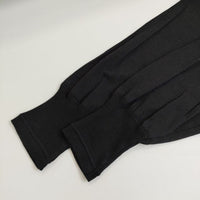 homspun 131-6966 コットン カーディガン ブラック レディース ホームスパン【中古】5-0821M∞
