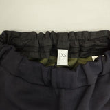 NO CONTROL AIR ポリエステルウール 二重編みニット 製品洗い パンツ ネイビー レディース ノーコントロールエアー【中古】5-1029T∞