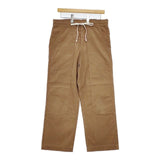 homspun 細コールひもパンツ コーデュロイ 定価25300円 222-3374 パンツ ブラウン レディース ホームスパン【中古】5-1101T∞