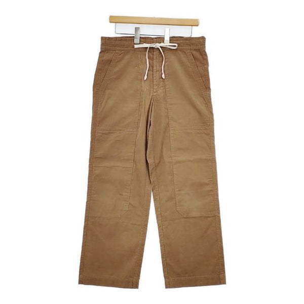 homspun 細コールひもパンツ コーデュロイ 定価25300円 222-3374 パンツ ブラウン レディース ホームスパン【中古】5-1101T∞