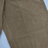 homspun 細コールひもパンツ コーデュロイ 定価25300円 222-3374 パンツ ブラウン レディース ホームスパン【中古】5-1101T∞