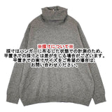 ゴーシュ G144-K039 コットンカシミヤ タートルネック セーター ニット グレー レディース ゴーシュ【中古】5-1029T∞