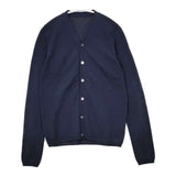 ゴーシュ G134-K0003 コットンカシミヤ カーディガン ネイビー レディース ゴーシュ【中古】5-1029T∞