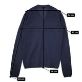 ゴーシュ G134-K0003 コットンカシミヤ カーディガン ネイビー レディース ゴーシュ【中古】5-1029T∞