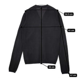 ゴーシュ G134-K0003 コットンカシミヤ ニット カーディガン ブラック レディース ゴーシュ【中古】5-1029T∞