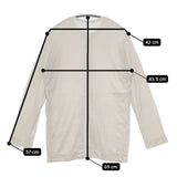 NO CONTROL AIR コットン レーヨン カーディガン 製品染め 長袖Ｔシャツ カットソー ロンＴ ベージュ レディース ノーコントロールエアー【中古】5-0907M∞