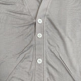 NO CONTROL AIR 製品染め レーヨン リヨセル カーディガン グレー レディース ノーコントロールエアー【中古】5-0821M∞