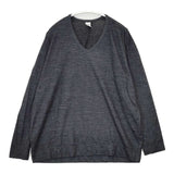 NO CONTROL AIR ウールテンセル 製品洗い 長袖Ｔシャツ カットソー ロンＴ チャコールグレー レディース ノーコントロールエアー【中古】5-1029T∞