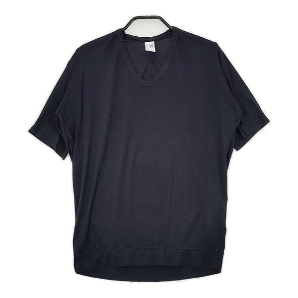 NO CONTROL AIR 製品染め コットン 半袖Ｔシャツ カットソー ネイビー レディース ノーコントロールエアー【中古】5-0528S∞