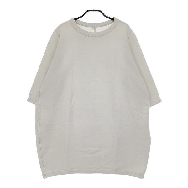 FIR MUM FR181T7 コットンプルオーバー 製品洗い ワンピース チュニック ライトグレー レディース フィルマム【中古】5-0602M∞