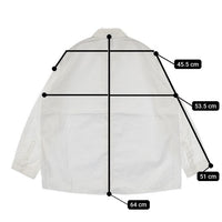 NO CONTROL AIR コットン 製品洗い 長袖シャツ ホワイト レディース ノーコントロールエアー【中古】5-0821M∞