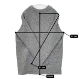 NO CONTROL AIR アンゴラ混 セーター ニット グレー レディース ノーコントロールエアー【中古】5-1022T∞