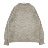 homspun 232-7906 シェットランドプルオーバー ウール セーター ニット ベージュ レディース ホームスパン【中古】5-1101T∞