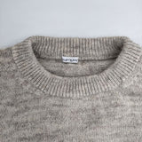 homspun 232-7906 シェットランドプルオーバー ウール セーター ニット ベージュ レディース ホームスパン【中古】5-1101T∞