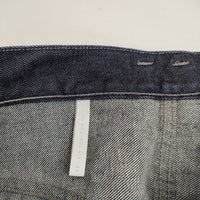 NO CONTROL AIR テーパード コットン indigo dye ジーンズ デニムパンツ ネイビー レディース ノーコントロールエアー【中古】5-0821G∞