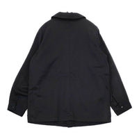Toujours コットンリネン カバーオール ジャケット ブラック レディース トゥジュー【中古】5-0821M∞