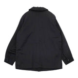 Toujours コットンリネン カバーオール ジャケット ブラック レディース トゥジュー【中古】5-0821M∞