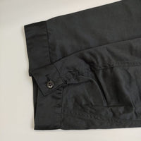 Toujours コットンリネン カバーオール ジャケット ブラック レディース トゥジュー【中古】5-0821M∞
