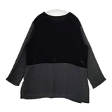 JURGEN LEHL J0153FB431 シルク混 ブラウス シャツ ブラック レディース ヨーガンレール【中古】5-1029T∞