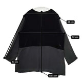 JURGEN LEHL J0153FB431 シルク混 ブラウス シャツ ブラック レディース ヨーガンレール【中古】5-1029T∞