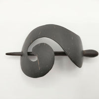 JURGEN LEHL かんざし ヘアピン ヘアアクセサリー チャコールグレー レディース ヨーガンレール【中古】5-0512G∞