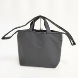 Aeta SHOULDER TOTE S ny28 定価24200円 ナイロン ショルダーバッグ ブラック レディース アエタ【中古】5-0603G◎