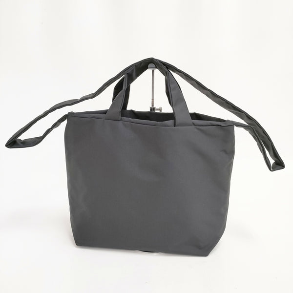 Aeta SHOULDER TOTE S ny28 定価24200円 ナイロン ショルダーバッグ ブラック レディース アエタ【中古】5-0603G◎