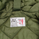 MILITARY スウェーデン軍 Swedish Army M-90 Cold Weather Parka 後期型 1991年製 コート カーキ メンズ ミリタリー【中古】5-1020A◆