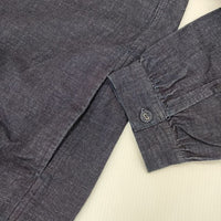 kiitos キイトス デニム シャツワンピ コットン ワンピース ネイビー レディース【中古】5-0915M∞