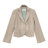 TO BE CHIC 三陽商会 ウール テーラードジャケット ベージュ レディース トゥービーシック【中古】5-1019T∞