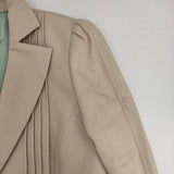 TO BE CHIC 三陽商会 ウール テーラードジャケット ベージュ レディース トゥービーシック【中古】5-1019T∞