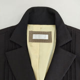 TO BE CHIC 三陽商会 ウール テーラードジャケット ブラック レディース トゥービーシック【中古】5-1019T∞