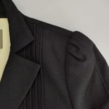 TO BE CHIC 三陽商会 ウール テーラードジャケット ブラック レディース トゥービーシック【中古】5-1019T∞