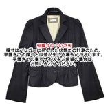 TO BE CHIC 三陽商会 ウール テーラードジャケット ブラック レディース トゥービーシック【中古】5-1019T∞