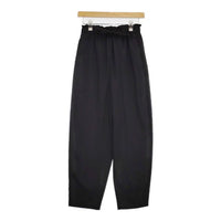 ENFOLD FULL ELASTIC TROUSERS 300GS931-1970 ポリエステル イージー パンツ ブラック レディース エンフォルド【中古】5-0915G∞