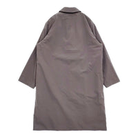 ATON ASAKO NYLON バルマカーンコート サイズ02 CMAGNW6990 ステンカラーコート 23AW グレー レディース エイトン【中古】5-0905T♪