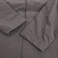 ATON ASAKO NYLON バルマカーンコート サイズ02 CMAGNW6990 ステンカラーコート 23AW グレー レディース エイトン【中古】5-0905T♪