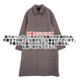 ATON ASAKO NYLON バルマカーンコート サイズ02 CMAGNW6990 ステンカラーコート 23AW グレー レディース エイトン【中古】5-0905T♪