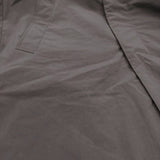 ATON ASAKO NYLON バルマカーンコート サイズ02 CMAGNW6990 ステンカラーコート 23AW グレー レディース エイトン【中古】5-0905T♪
