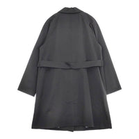 KEITH コットンアセテート ベルト付き コート ブラック レディース キース【中古】5-0915M∞