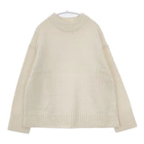 KEITH ウール プルオーバー セーター ニット オフホワイト レディース キース【中古】5-1019T∞