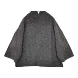 tumugu シープパイルニットボトルネック プルオーバー TC22314 セーター ニット グレー レディース ツムグ【中古】5-1019T∞