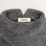 tumugu シープパイルニットボトルネック プルオーバー TC22314 セーター ニット グレー レディース ツムグ【中古】5-1019T∞