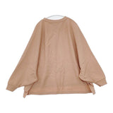 UNIVERSAL TISSU ソフト圧縮ウールスムース ラグランプルオーバー セーター ニット ピンク レディース ユニバーサルティシュ【中古】5-1019T∞