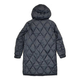 ゴーシュ ハイカウントオックスダウン ロング 定価80000円 リバーシブル キルティング G204-C033 ダウンコート ネイビー レディース ゴーシュ【中古】5-1012A◆