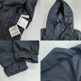 ゴーシュ ハイカウントオックスダウン ロング 定価80000円 リバーシブル キルティング G204-C033 ダウンコート ネイビー レディース ゴーシュ【中古】5-1012A◆